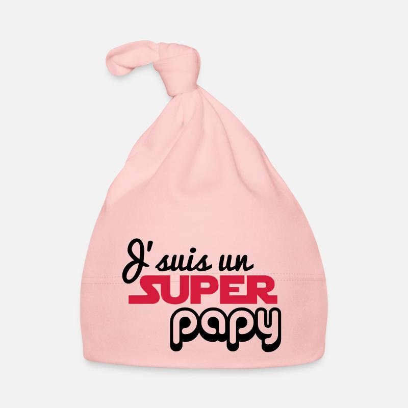 J'suis un super papy - grand-père Bonnet bio Bébé