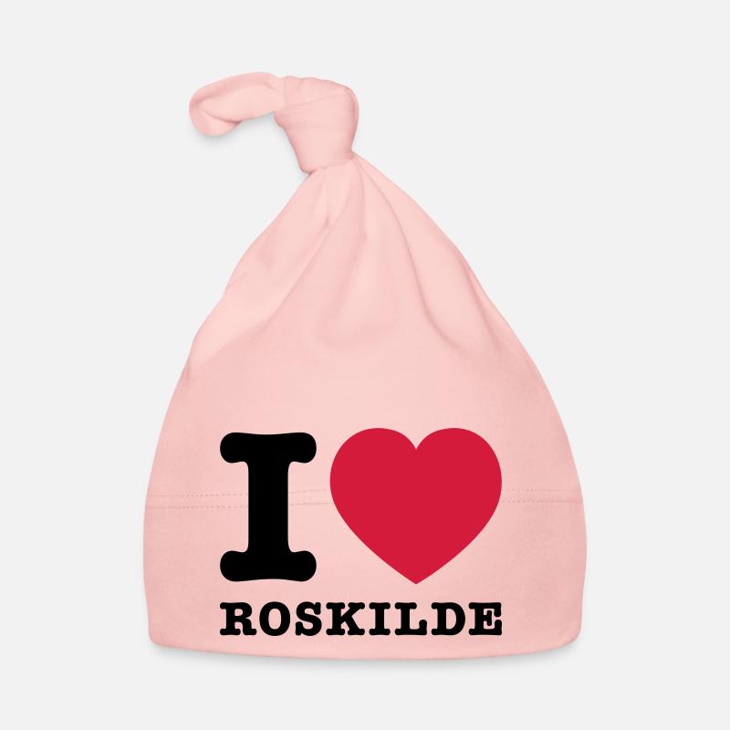 I Love Roskilde 2 Baby Bio-Mütze