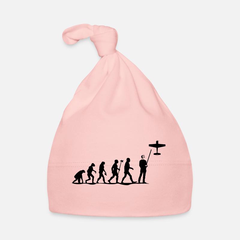 evolution modellfliegen - Baby Bio-Mütze - Rosa