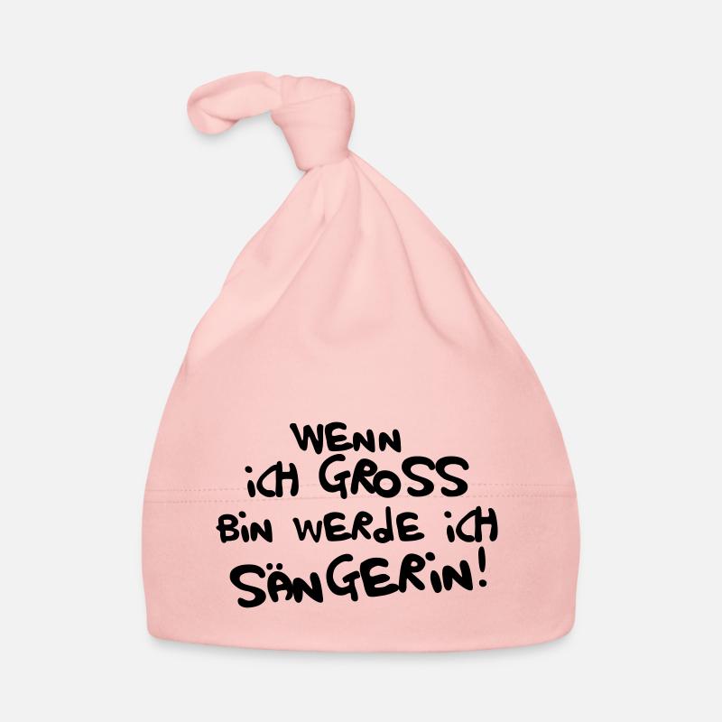 Ich werde Sängerin Baby Bio-Mütze