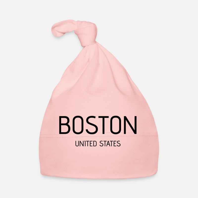 Boston - Baby Bio-Mütze - Rosa