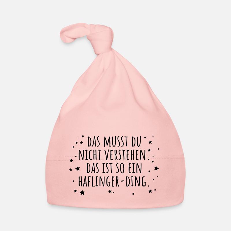 Haflinger-Ding Baby Bio-Mütze