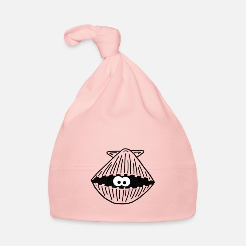 Shell / clam / shell Organic Baby Cap