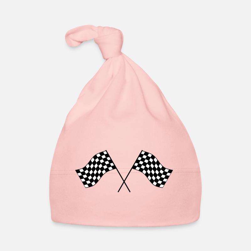 Drapeaux d'arrivée Bonnet bio Bébé