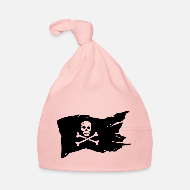 Drapeau pirate Bonnet bio Bébé