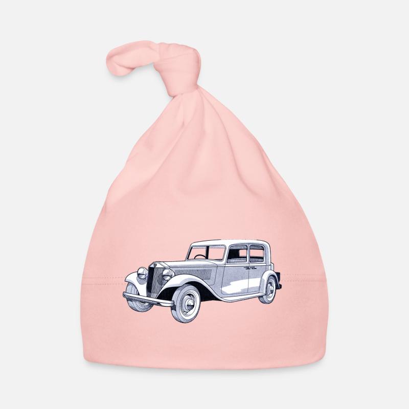 Classic vintage car Organic Baby Cap