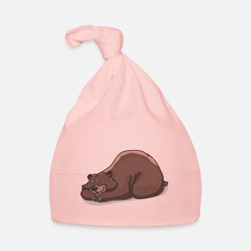 Bär müde Baby Bio-Mütze