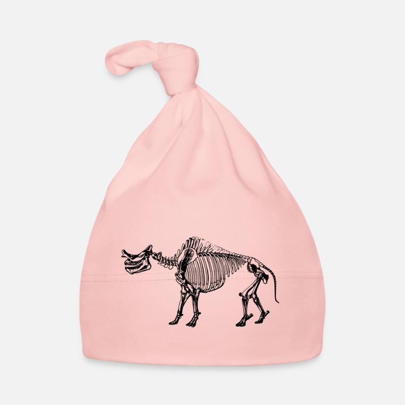Dinosaurier Skelett Baby Bio-Mütze