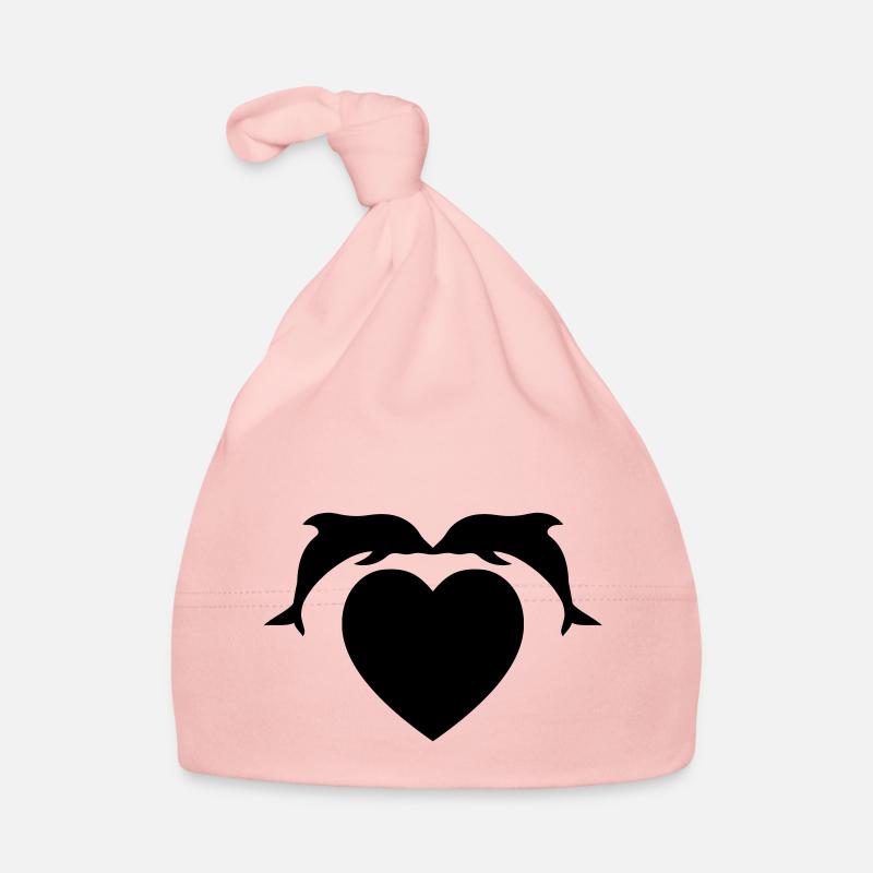delfin liebe Baby Bio-Mütze