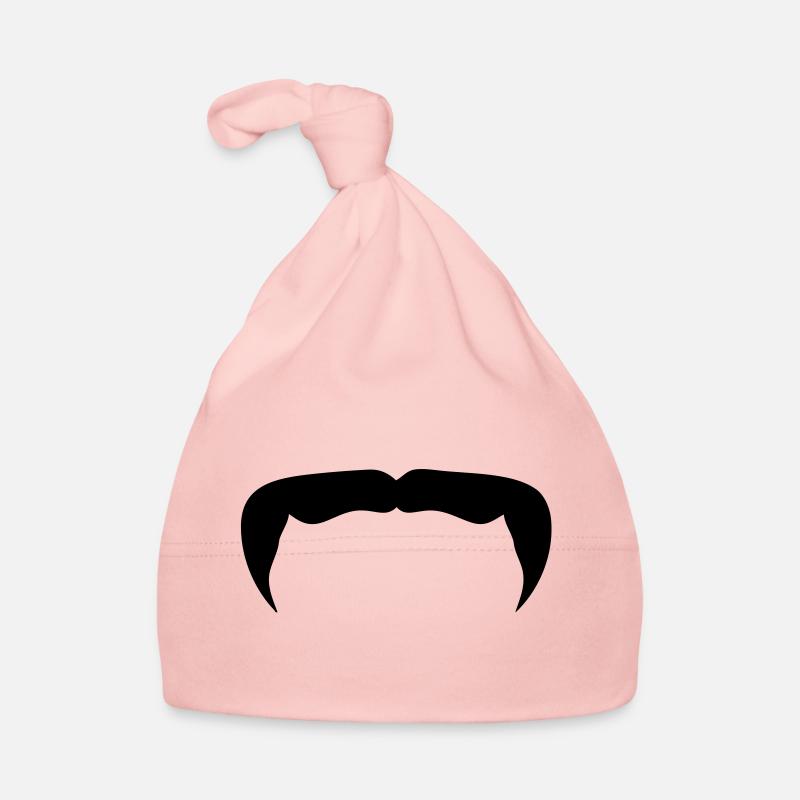 hipster mustache mustache beard beard12 Organic Baby Cap
