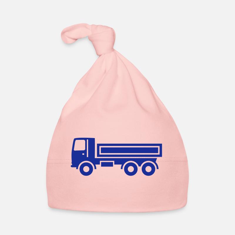Trucks, dump trucks Organic Baby Cap