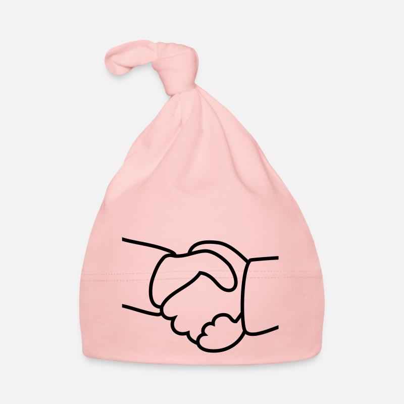 handshaking Organic Baby Cap
