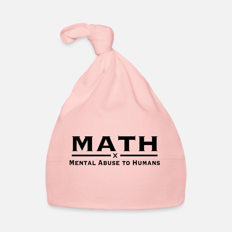 math - Baby Bio-Mütze - Rosa