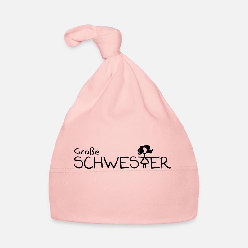 Große Schwester Baby Bio-Mütze