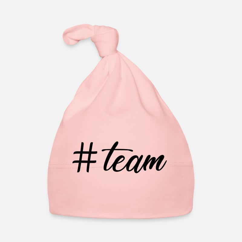 hashtag # team Baby Bio-Mütze
