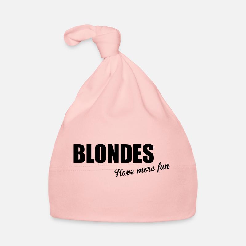 Blondes Baby Bio-Mütze