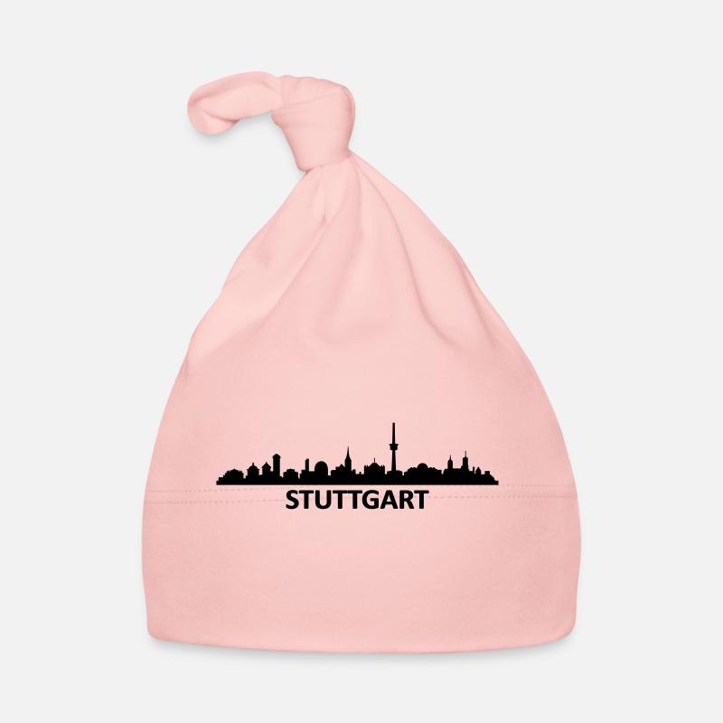 Skyline Stuttgart Name Baby Bio-Mütze