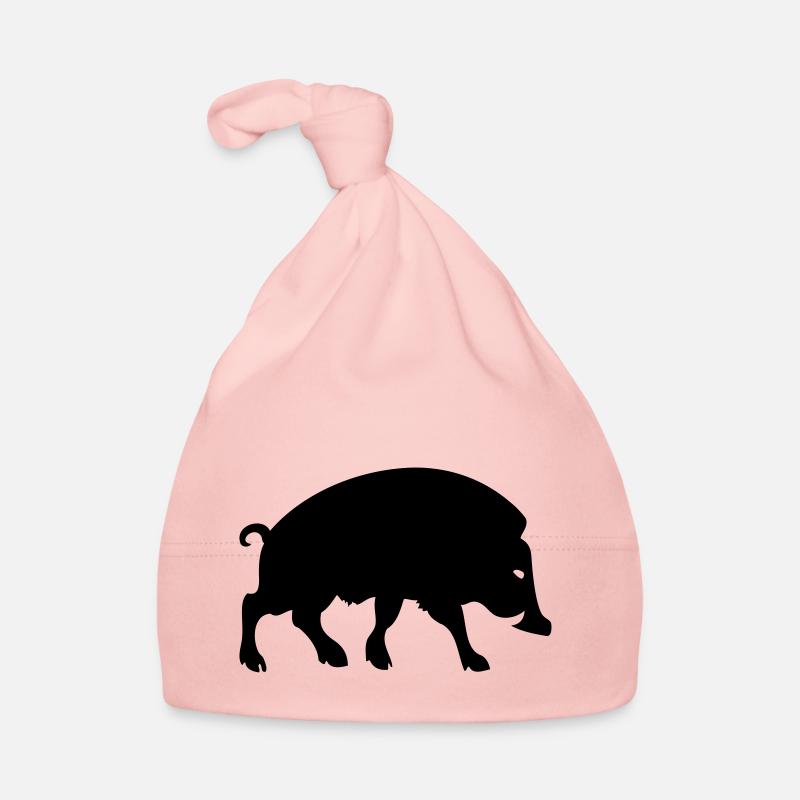 wild boar Arverne Celtic Gallic symbol Organic Baby Cap