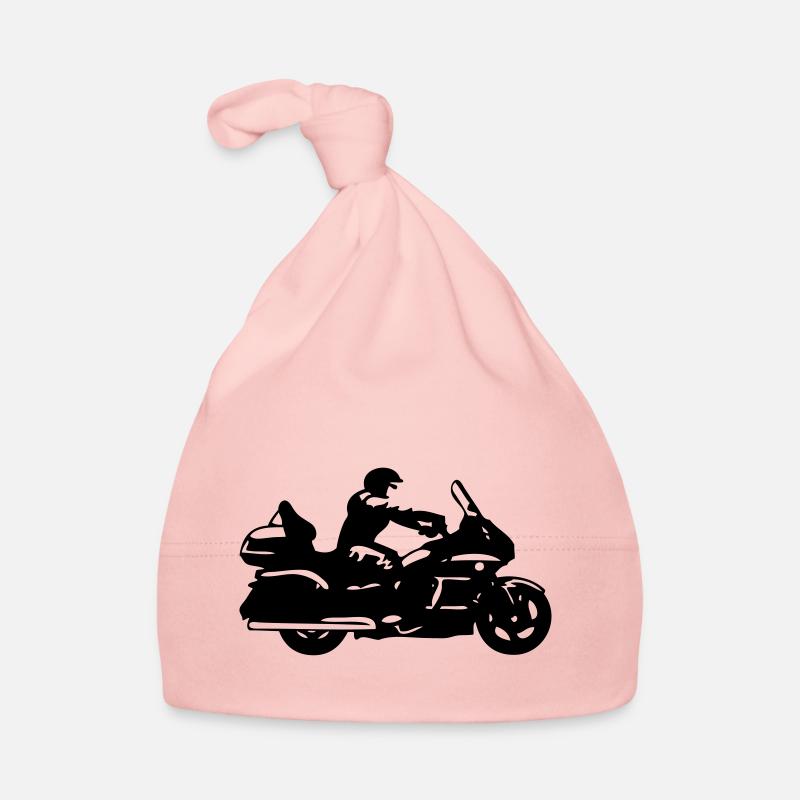 goldwing gt motorcycle drawing Organic Baby Cap