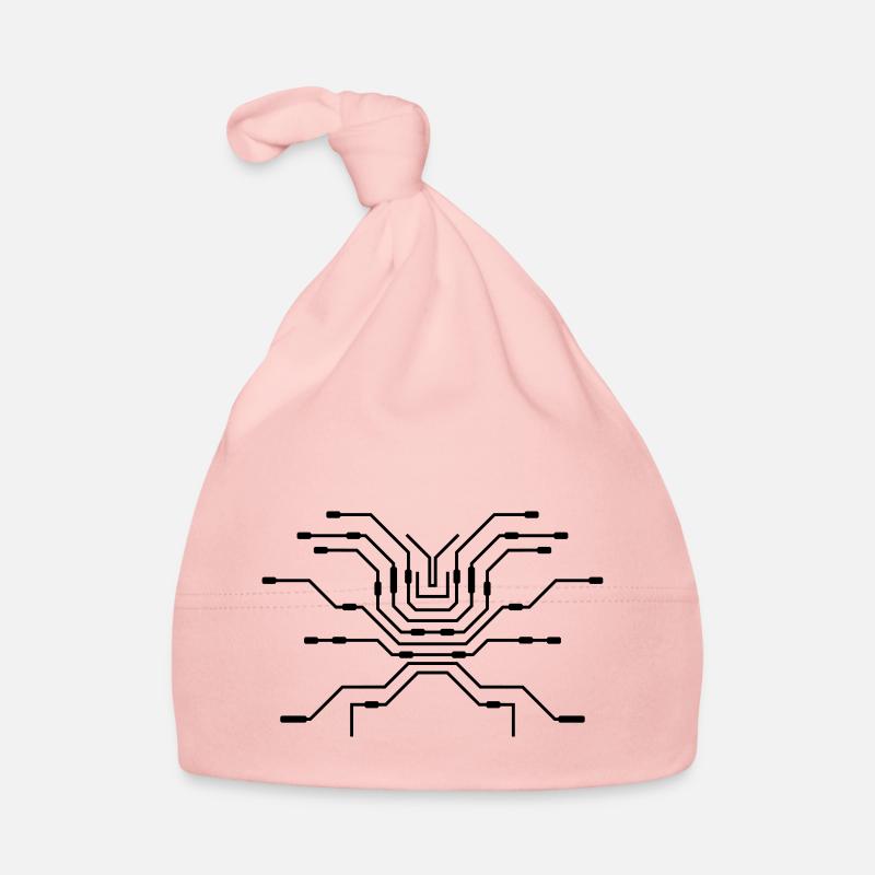 design pc wires processor cpu wire wiring Organic Baby Cap