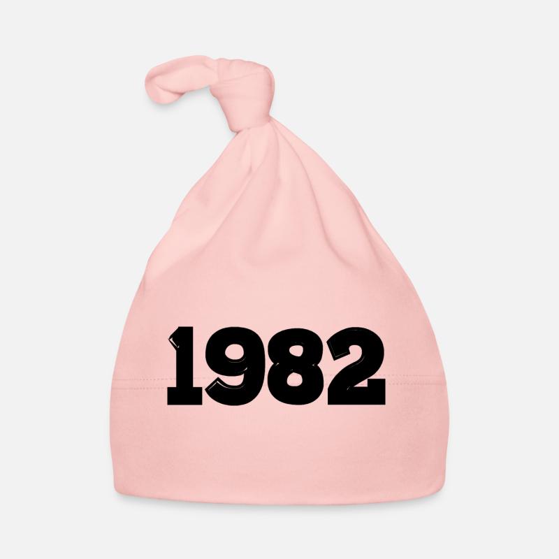Schwarzes Jahr 1982 Baby Bio-Mütze
