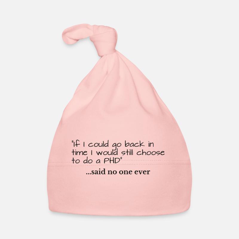 Phd Geschenk Student Graduate Master Degree Baby Bio-Mütze