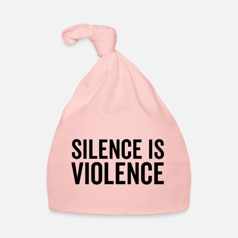 Le silence, c’est la violence Bonnet bio Bébé