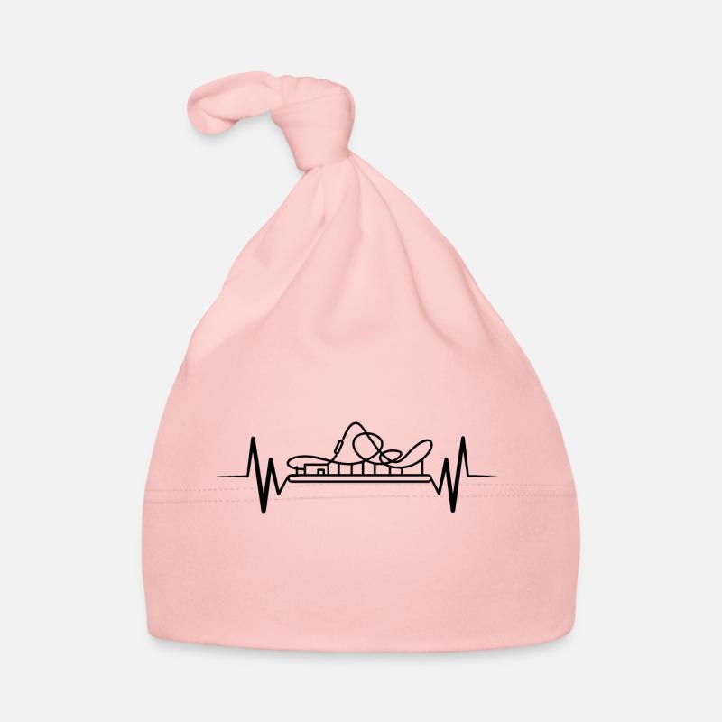 Rollercoaster Achterbahn Baby Bio-Mütze