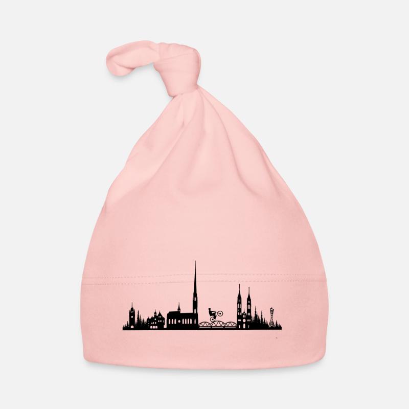 Style de vie VTT - Wheely Freiburg Skyline Bonnet bio Bébé
