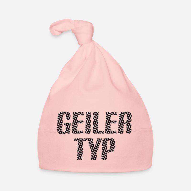 geiler typ schwarz Baby Bio-Mütze