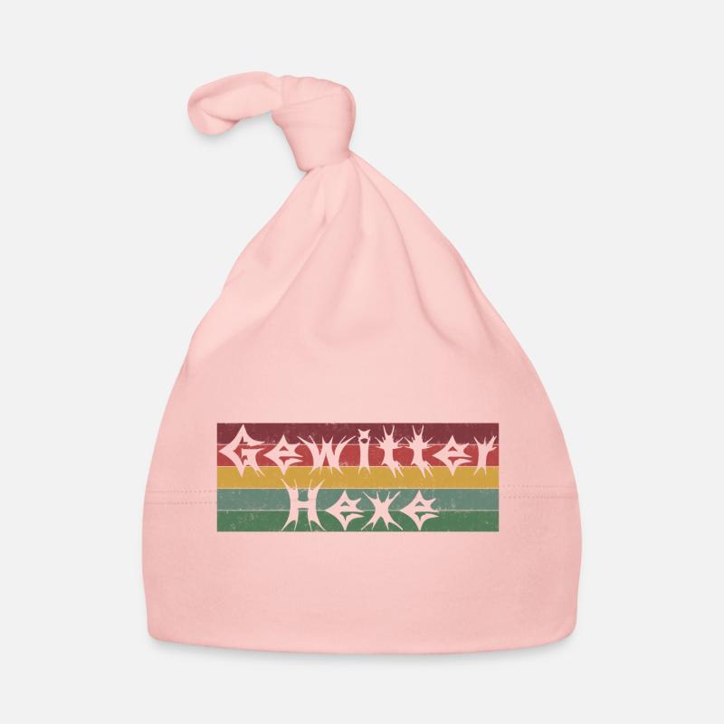 Gewitterhexe (bunt) Baby Bio-Mütze