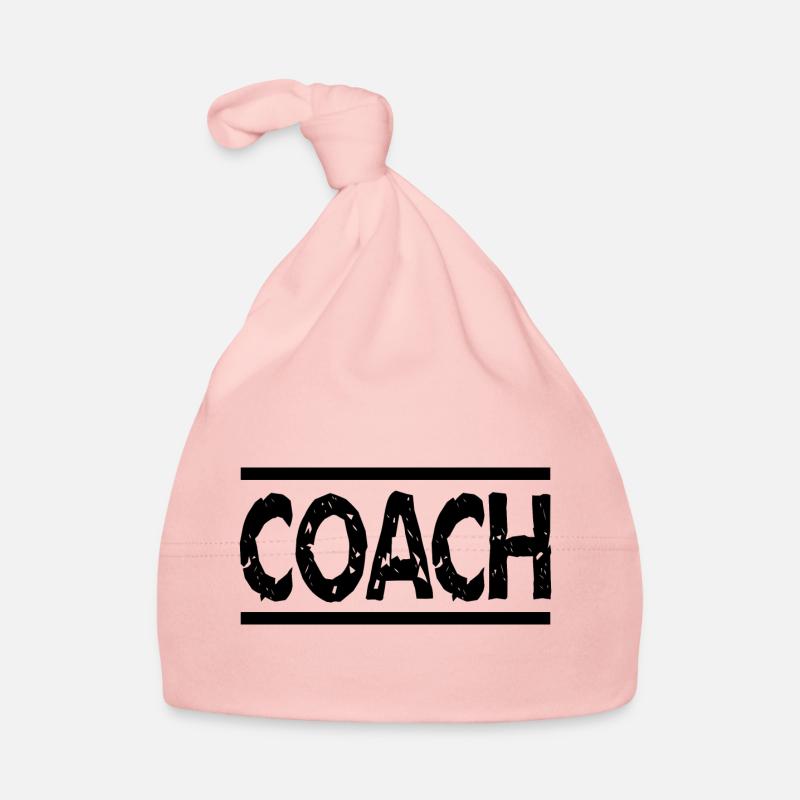 coach - Bonnet bio Bébé - rose