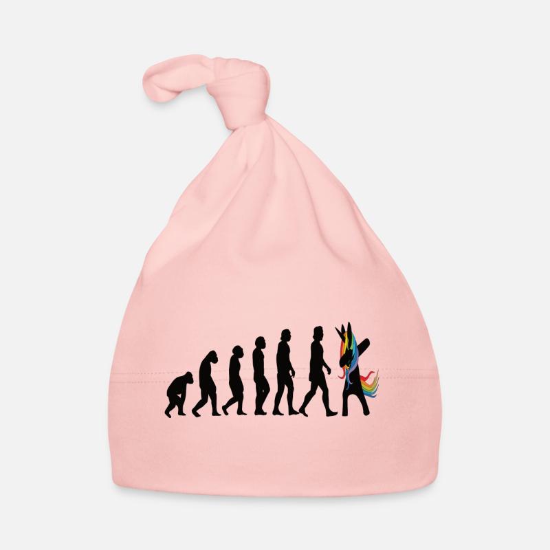 Einhorn Evolution - Unicorn Evolution Baby Bio-Mütze