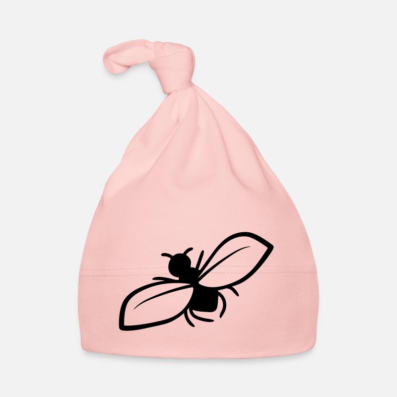 Conception De mouche ennuyeuse Bonnet bio Bébé