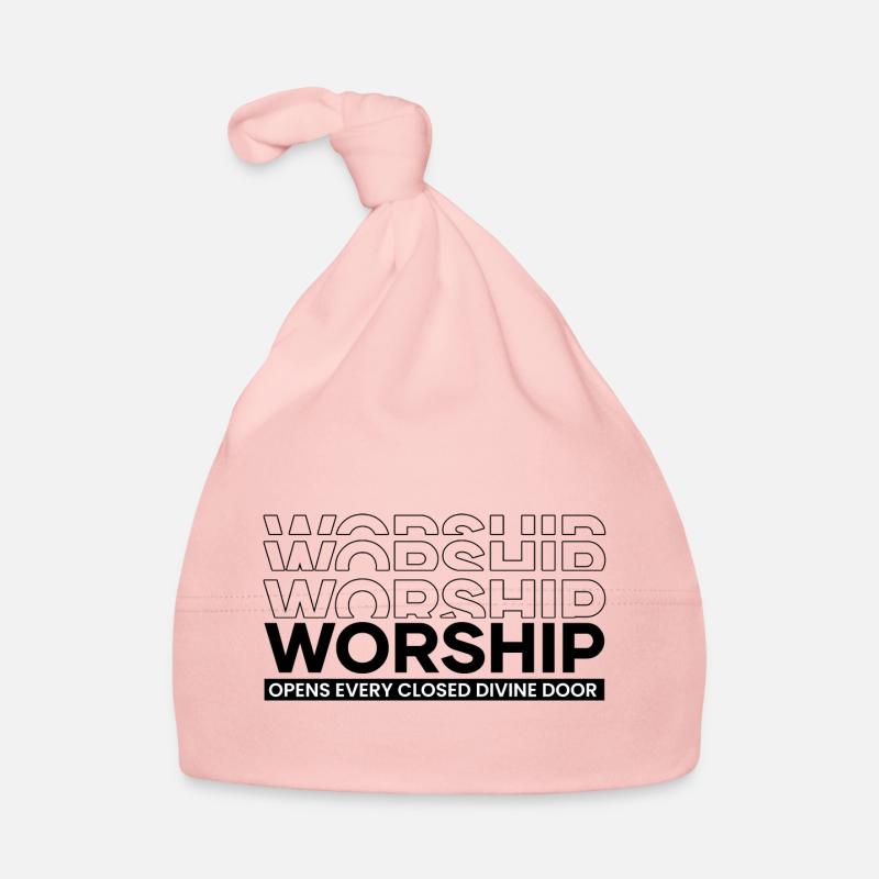 Opens Closed Doors - Worship Organic Baby Cap