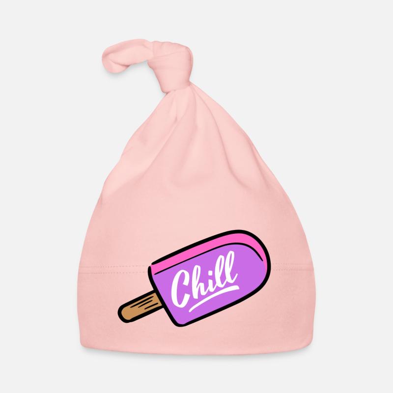 Ice Cream Chill Organic Baby Cap