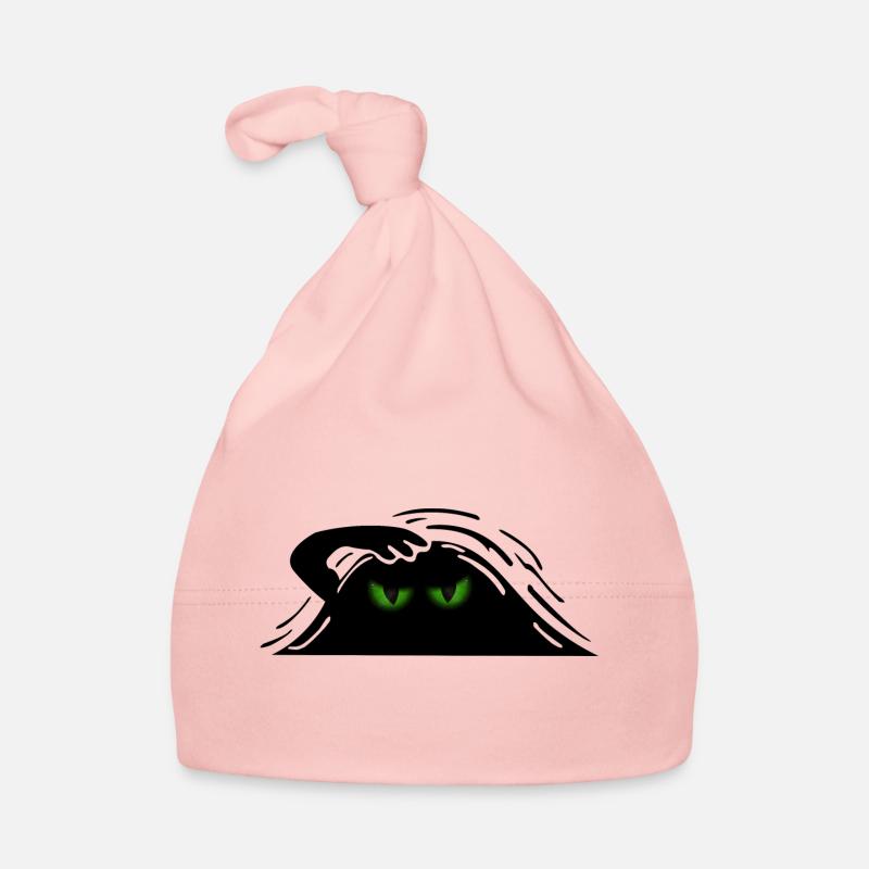 Ghost Eyes Spirit Evil Eye Organic Baby Cap