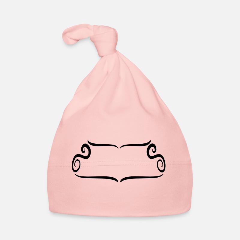 Ornament frame decorative artistic Organic Baby Cap