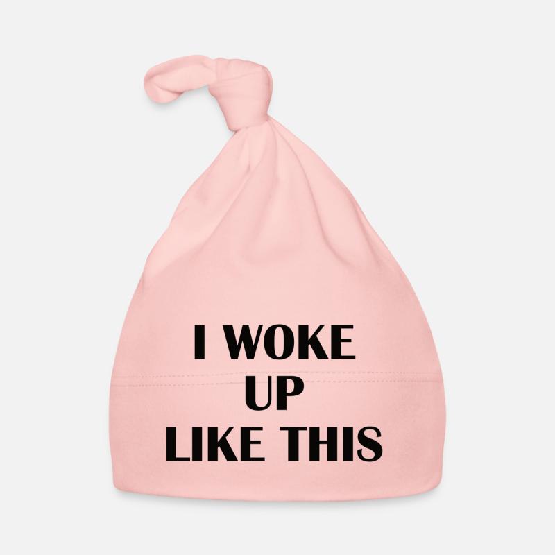 Je me suis réveillé comme ça Bonnet bio Bébé