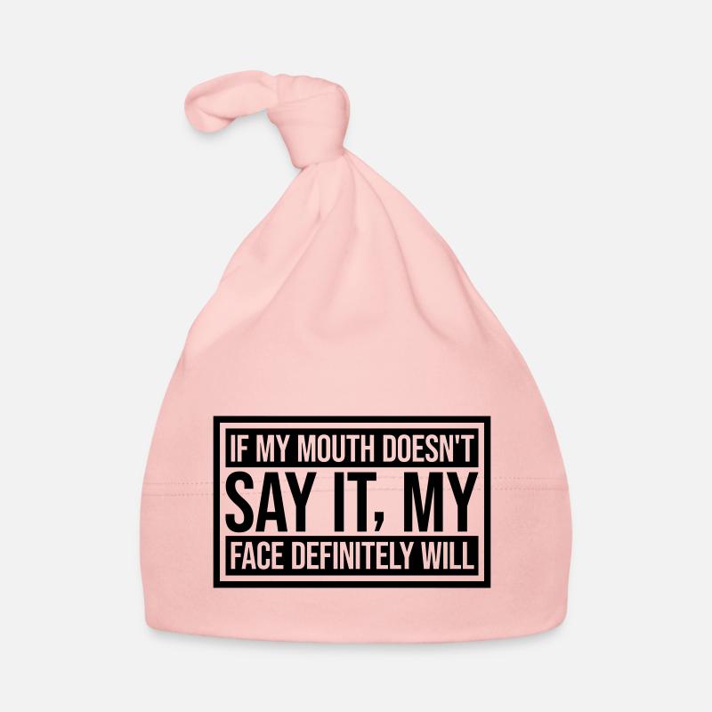 Mon visage le fera certainement Bonnet bio Bébé