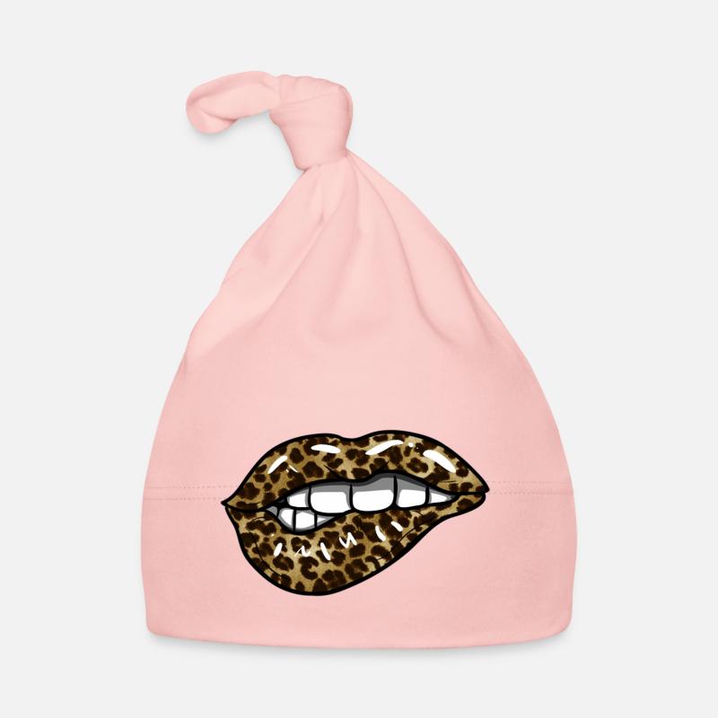 Lèvres de léopard Bonnet bio Bébé