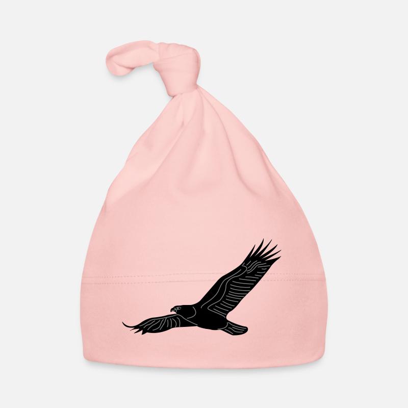 Adler01b Baby Bio-Mütze