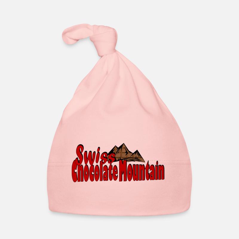 Schweizer Schokoladenberg Baby Bio-Mütze