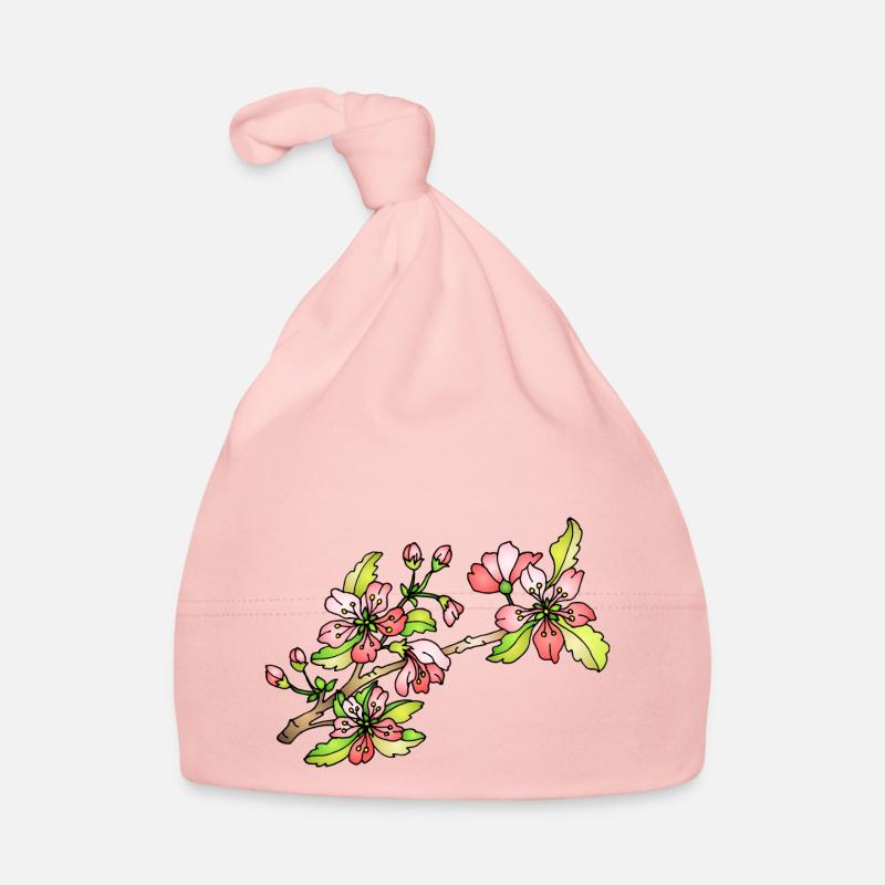 Flowers Organic Baby Cap