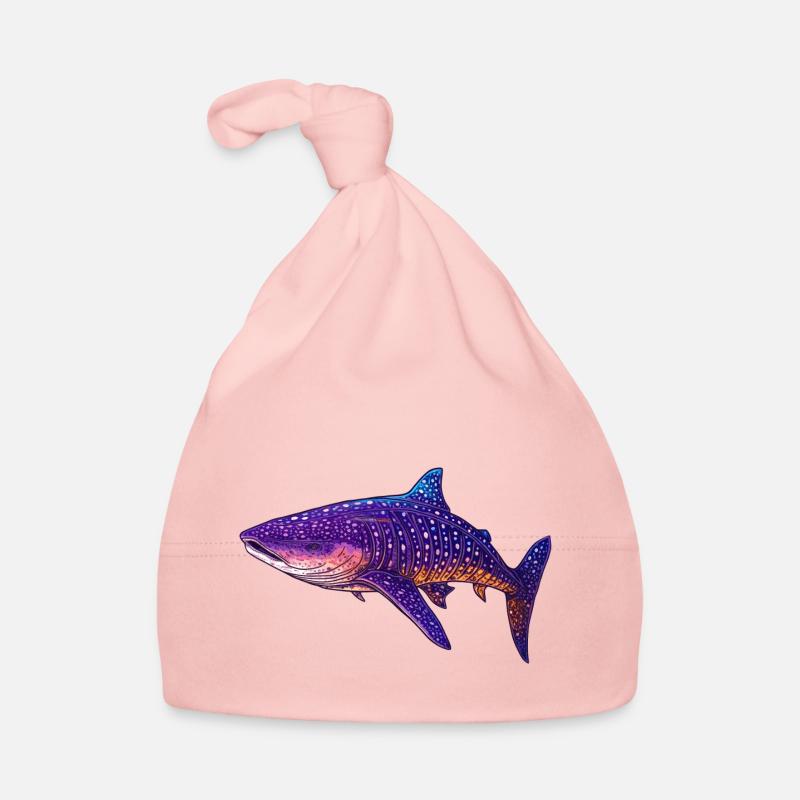 Ein farbenfroher Walhai ist ein prachtvolles Tier Baby Bio-Mütze