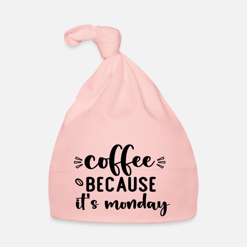 Café parce que c’est lundi Bonnet bio Bébé