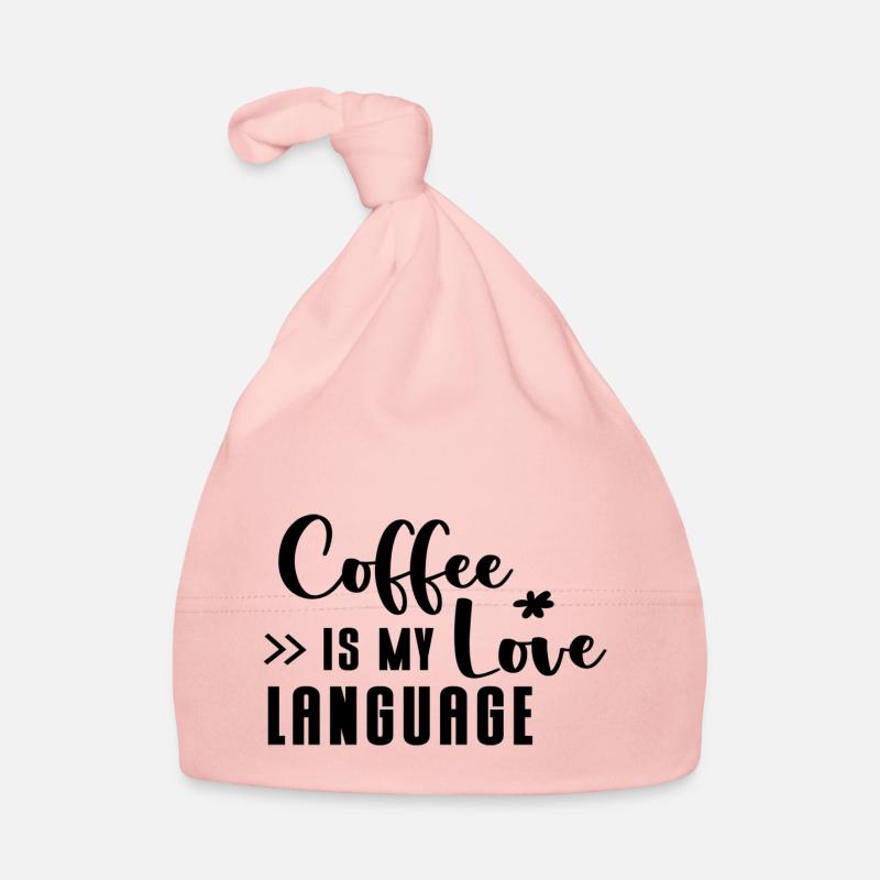 Coffee is my love Language Baby Bio-Mütze