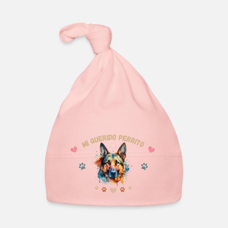 Mon toutou d'amour G3 WE - Bonnet bio Bébé - rose