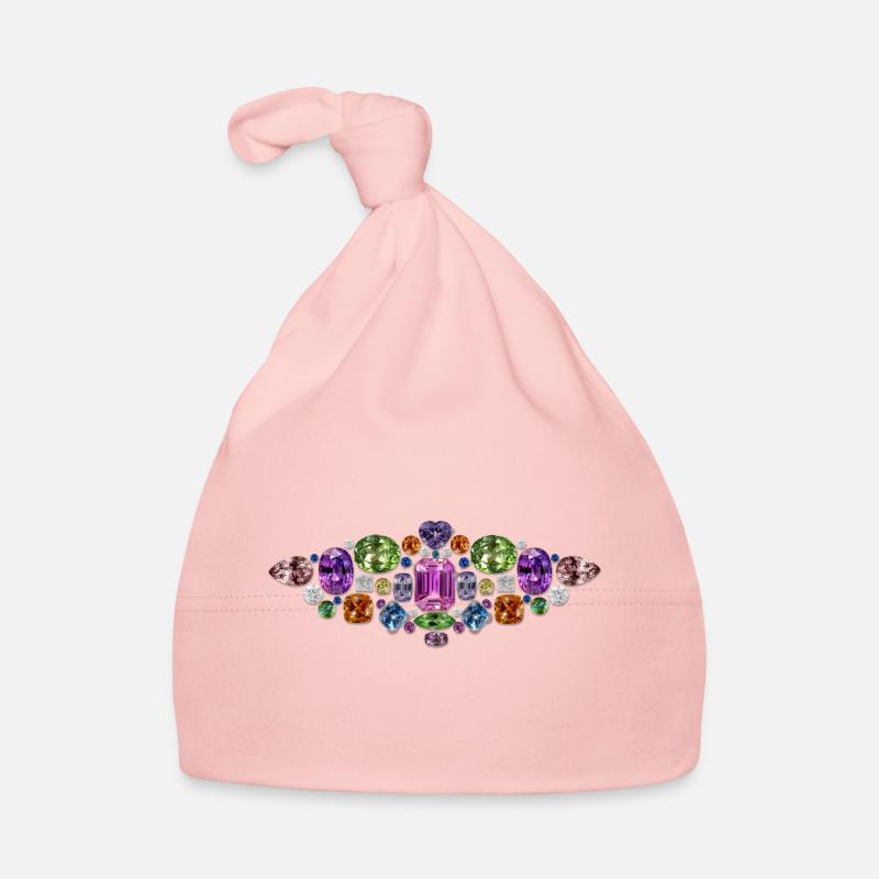 Edelsteine Baby Bio-Mütze