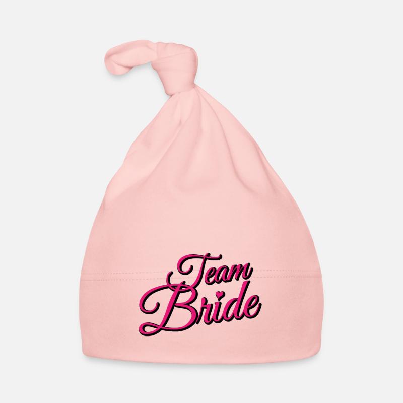 Team Bride Rose Bonnet bio Bébé